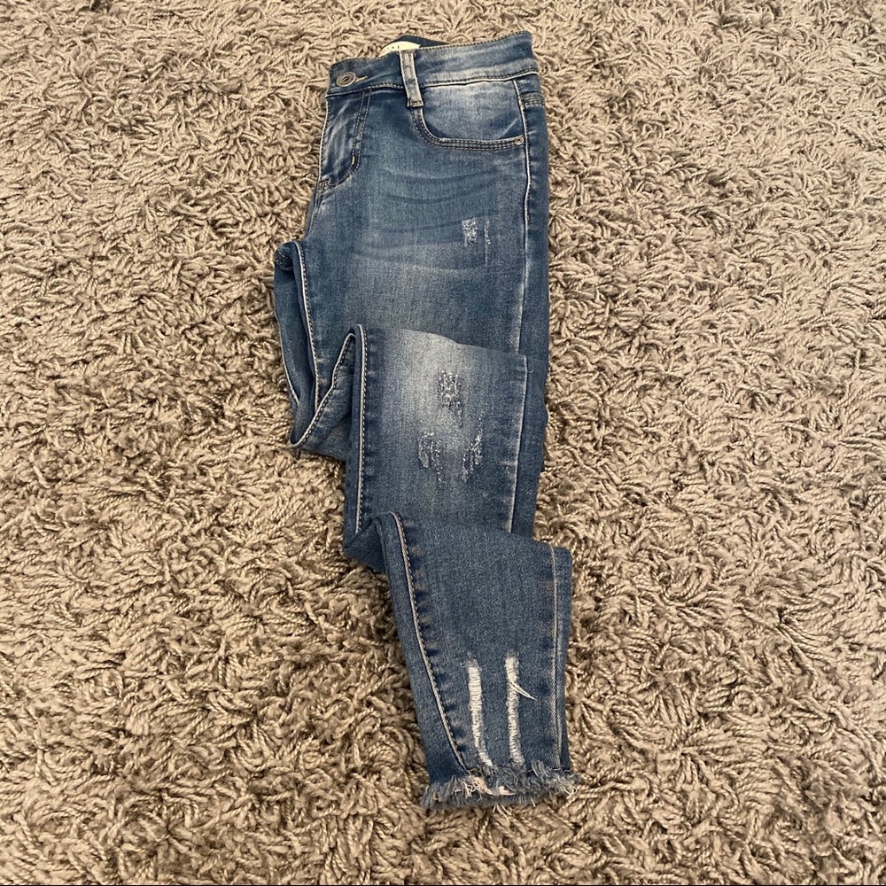 Redial Ripped Skinny Jeans